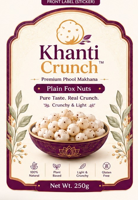 Khanti Crunch premium phool makhana